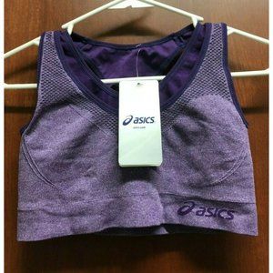 Asics Fit Sana Seamless Sports Bra Size Medium Large M/L Purple New